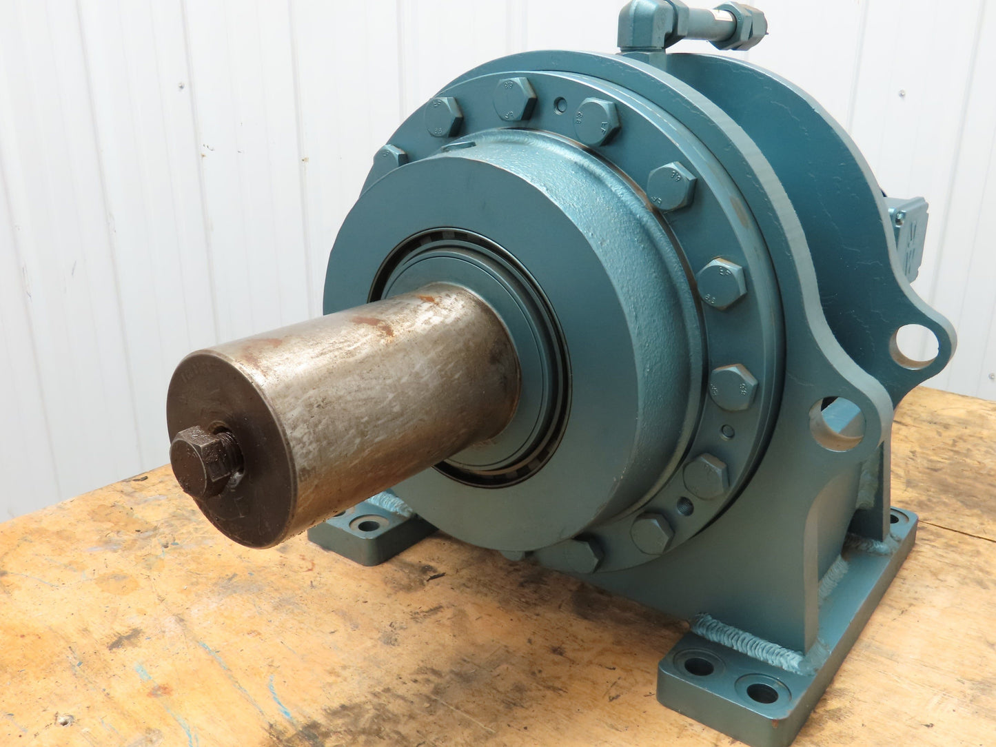 Sew-Eurodrive RF77/DFT80 Inline Gear Drive 3018:1 Reducer 460V Gearmotor 0.5 RPM
