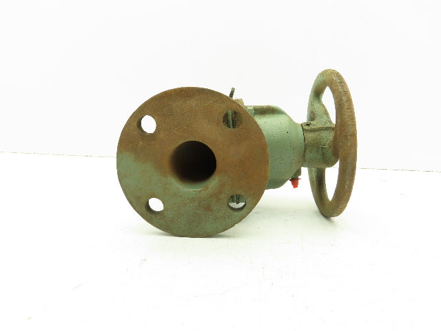 ITT Grinnell Manual Diaphragm Valve 1-1/2" Flanged