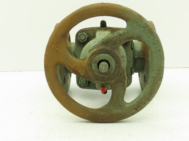 ITT Grinnell Manual Diaphragm Valve 1-1/2" Flanged