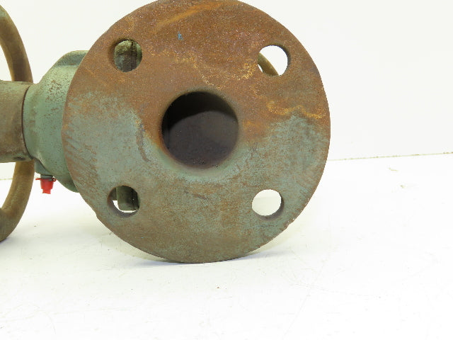 ITT Grinnell Manual Diaphragm Valve 1-1/2" Flanged