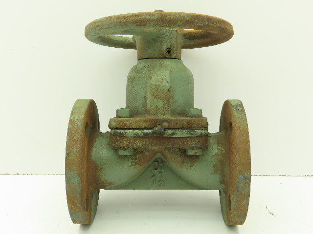 ITT Grinnell Manual Diaphragm Valve 1-1/2" Flanged