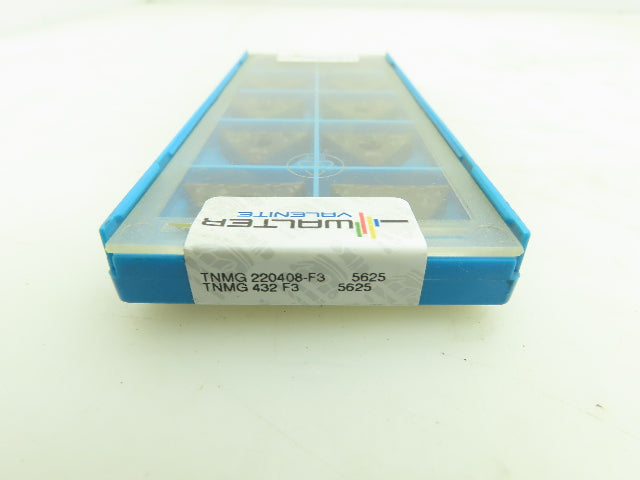 Walter Valenite TNMG332 Carbide Turning Insert for steel 10 Piece Set
