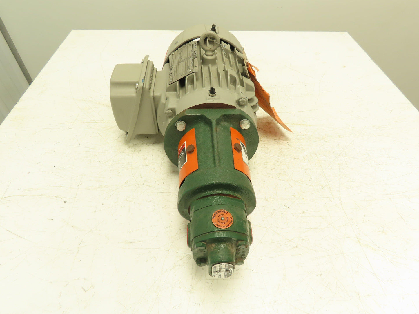 Roper 33AM03 Type 2 Fuel Transfer Gear Pump 1Hp Siemens Motor 1165 RPM 460V 3PH
