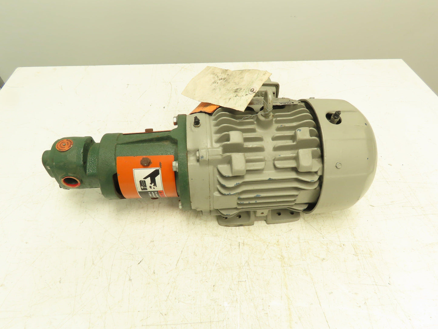 Roper 33AM03 Type 2 Fuel Transfer Gear Pump 1Hp Siemens Motor 1165 RPM 460V 3PH