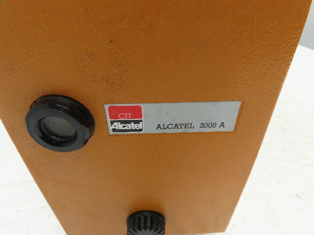 CIT Alcatel M2008A Rotary Vane Vacuum Pump 2-Stage 0.5Hp 1725 RPM 115/230V 1PH