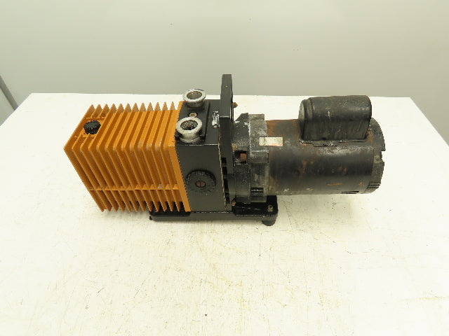 CIT Alcatel M2008A Rotary Vane Vacuum Pump 2-Stage 0.5Hp 1725 RPM 115/230V 1PH