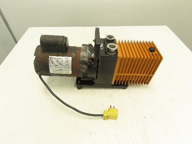 CIT Alcatel M2008A Rotary Vane Vacuum Pump 2-Stage 0.5Hp 1725 RPM 115/230V 1PH