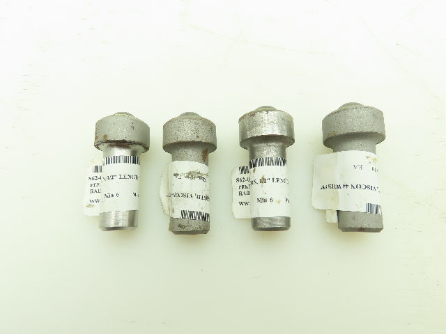 Viscon 44 Peener Piston 1/2"Lenght 5/8" Radius Lot Of 4