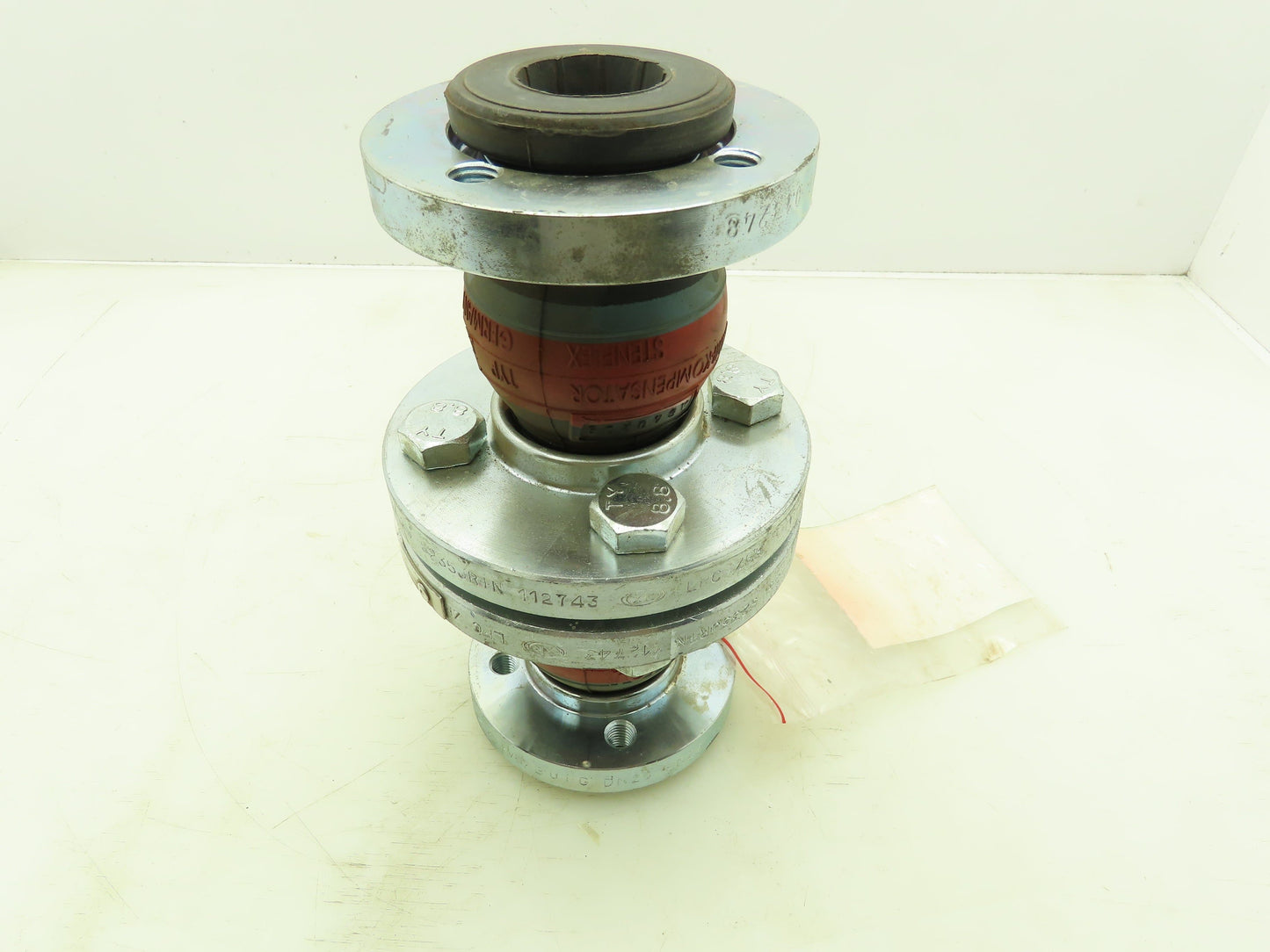 Stenflex Type AS Rubber Expansion Joint Compensator 1" Flange DN25 DLT314316