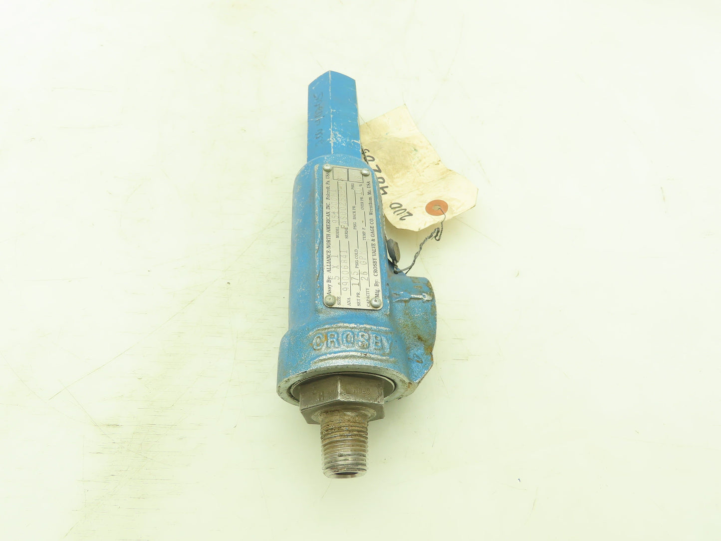 Alliance 951200MA Pressure Relief Valve 1/2x1" Threaded 26 GPM 175 PSI Set