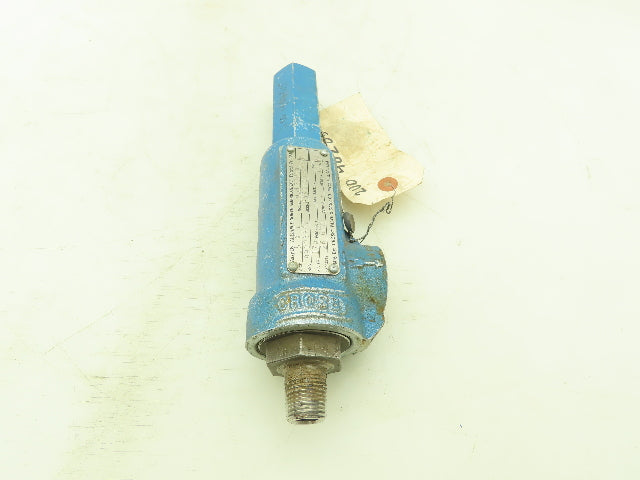 Alliance 951200MA Pressure Relief Valve 1/2x1" Threaded 26 GPM 175 PSI Set