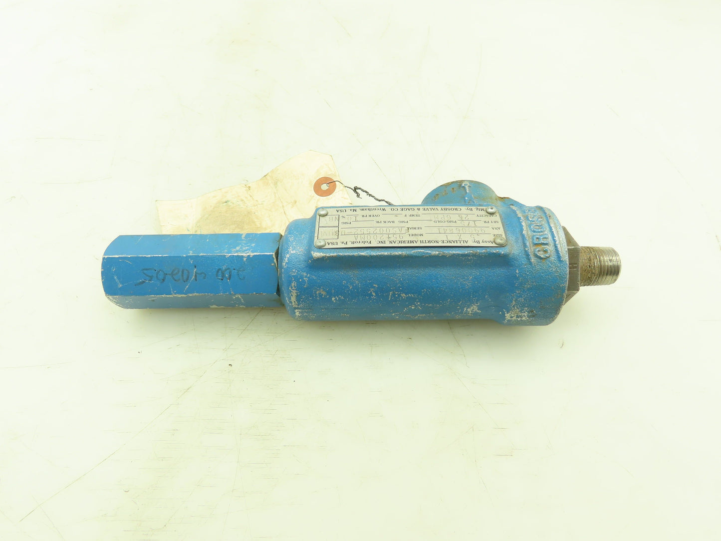 Alliance 951200MA Pressure Relief Valve 1/2x1" Threaded 26 GPM 175 PSI Set
