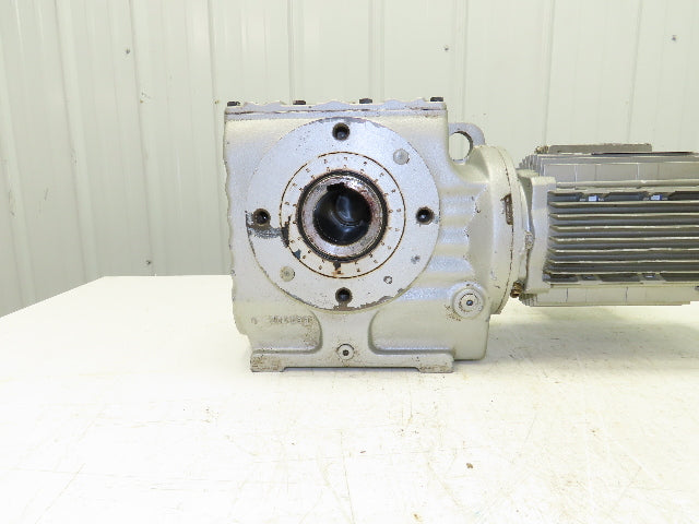 Sew-Eurodrive SA67 DT80N4/TF Gearmotor 218:1 Reducer 460V 3PH 7.8 RPM Output