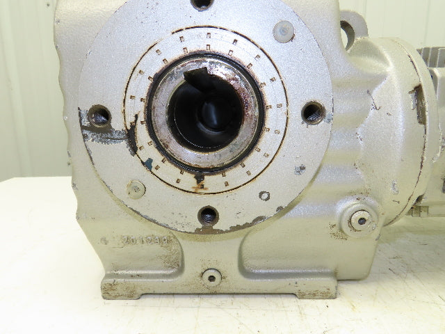 Sew-Eurodrive SA67 DT80N4/TF Gearmotor 218:1 Reducer 460V 3PH 7.8 RPM Output