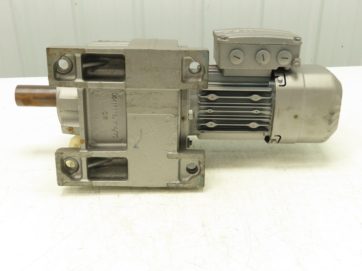 Sew-Eurodrive R77 DRS71M4/BE1HR/DH Inline Gearmotor 130:1 Reducer 230/460V 3PH