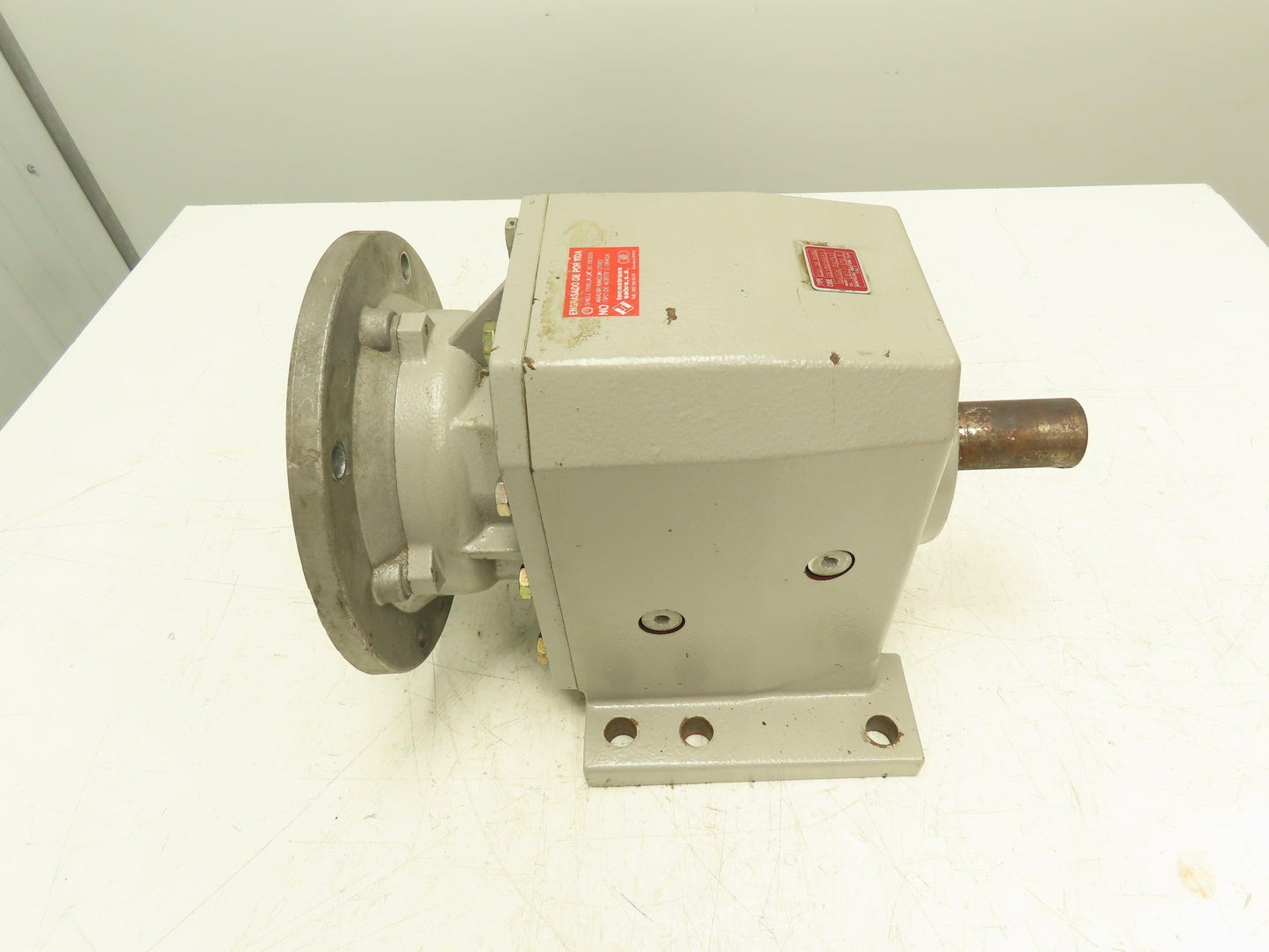 Bonfiglioli C50 2P P100 Inline Helical Gear Reducer 70:1 Gearbox B3 Foot Mount