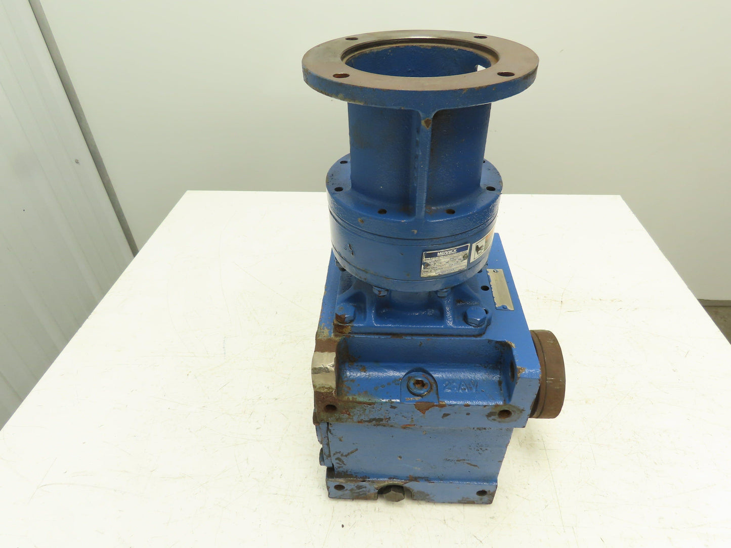 Merrick LHYJS-2A105Y-Y3-305 Speed Reducer 305:1 Gearbox Hollow Shaft 56C Face