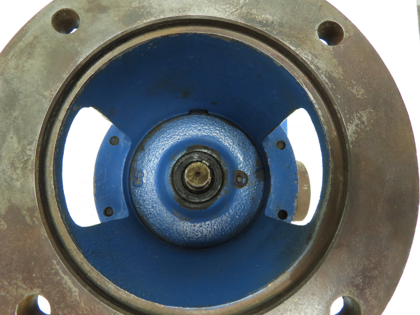 Merrick LHYJS-2A105Y-Y3-305 Speed Reducer 305:1 Gearbox Hollow Shaft 56C Face