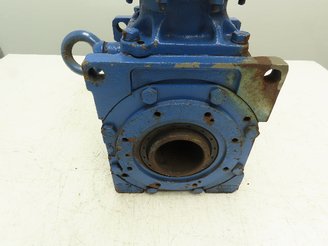 Merrick LHYJS-2A105Y-Y3-305 Speed Reducer 305:1 Gearbox Hollow Shaft 56C Face