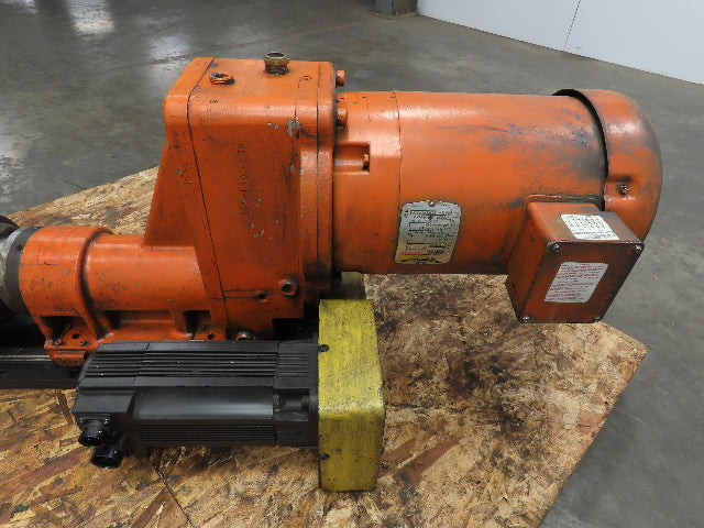 Moehrle 62002 Horizontal Drilling Machine 3Hp Motor 1.778:1 Ratio Elwood Servo