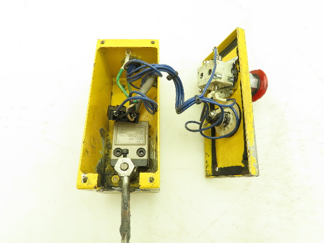 Pushbutton Control Station 6" H 2.5"W 3"D With E-Stop And Limit Switch