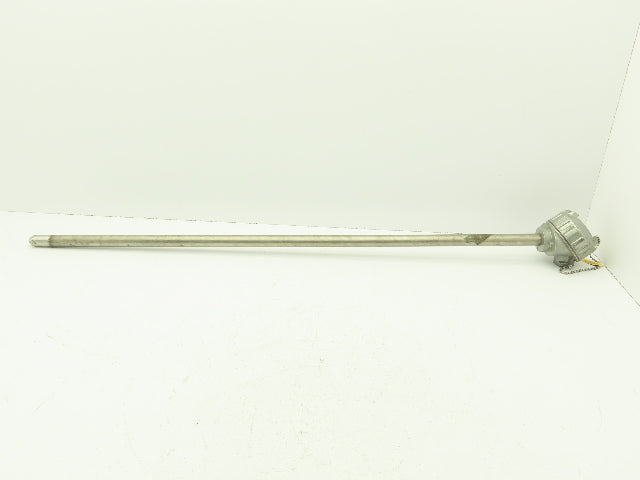 FCX K8C-41-50-36-31L Base Metal Tube Thermocouple 1/2" NPT Type K 36" Probe