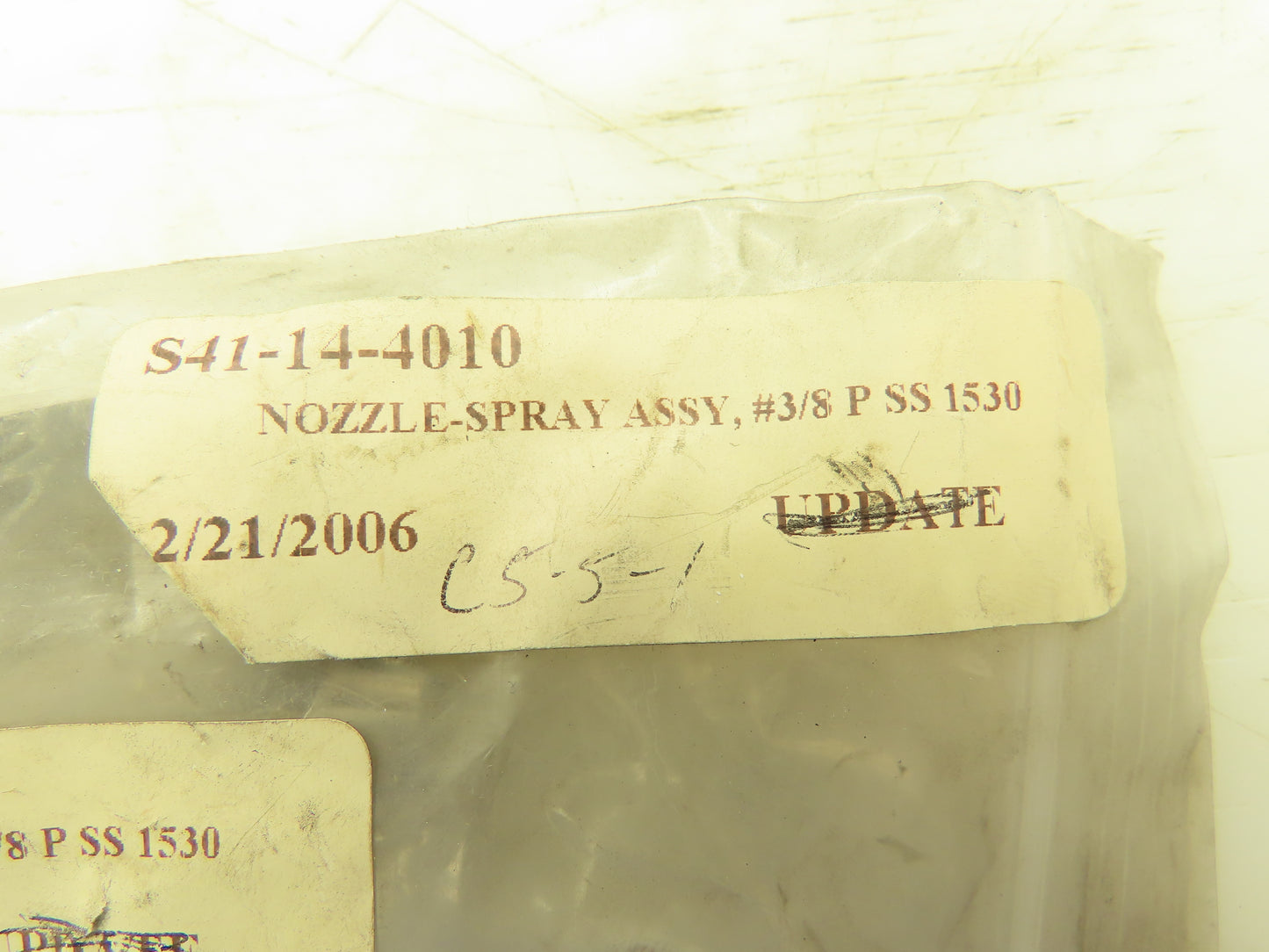 Spraying Systems 3/8P-1530 Flat Jet Spray Nozzle Tip 3/8" SS Lot of 3