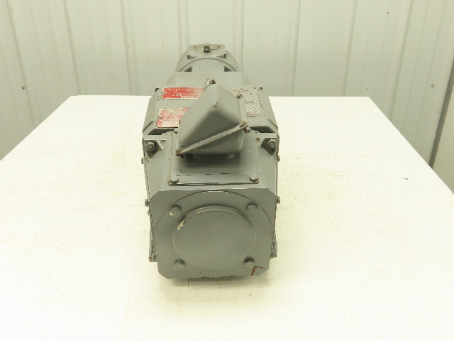 Reliance DC0189ATY DC Gearmotor 2Hp 180VDC 6:1 Reducer 282 RPM Parallel Shaft