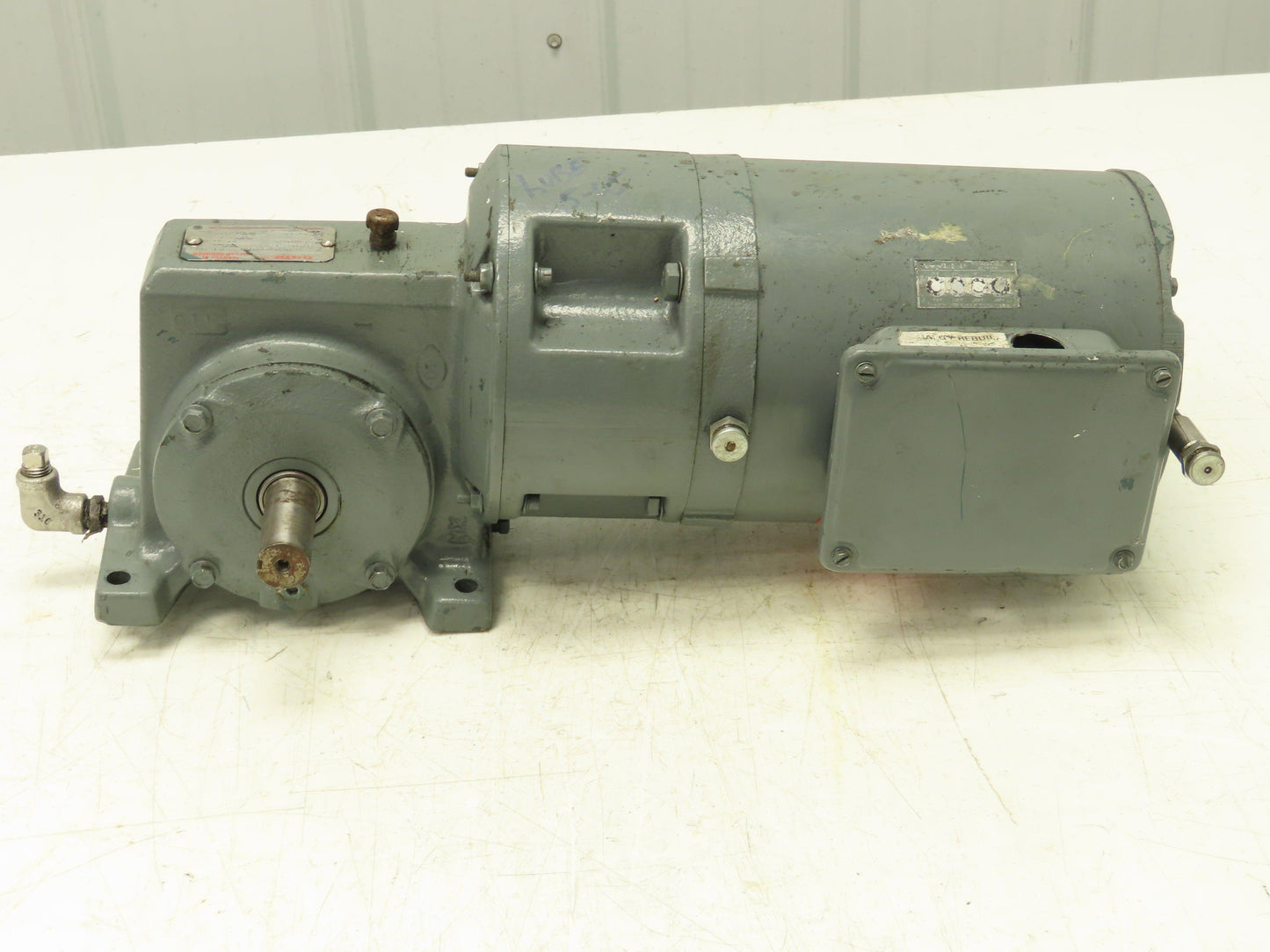 Dodge Reliance Gearmotor 50:1 Reducer 1/2Hp 230/460V 3PH FB56C Dual Output
