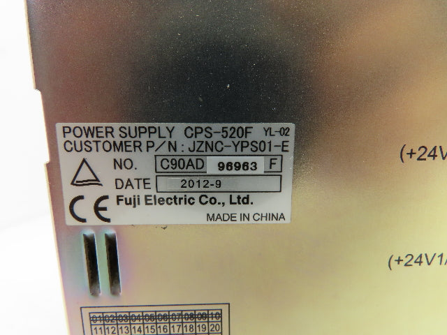 Fuji Electric JZNC-YPS01-E Yaskawa Power Supply Servo Control CPS-520F