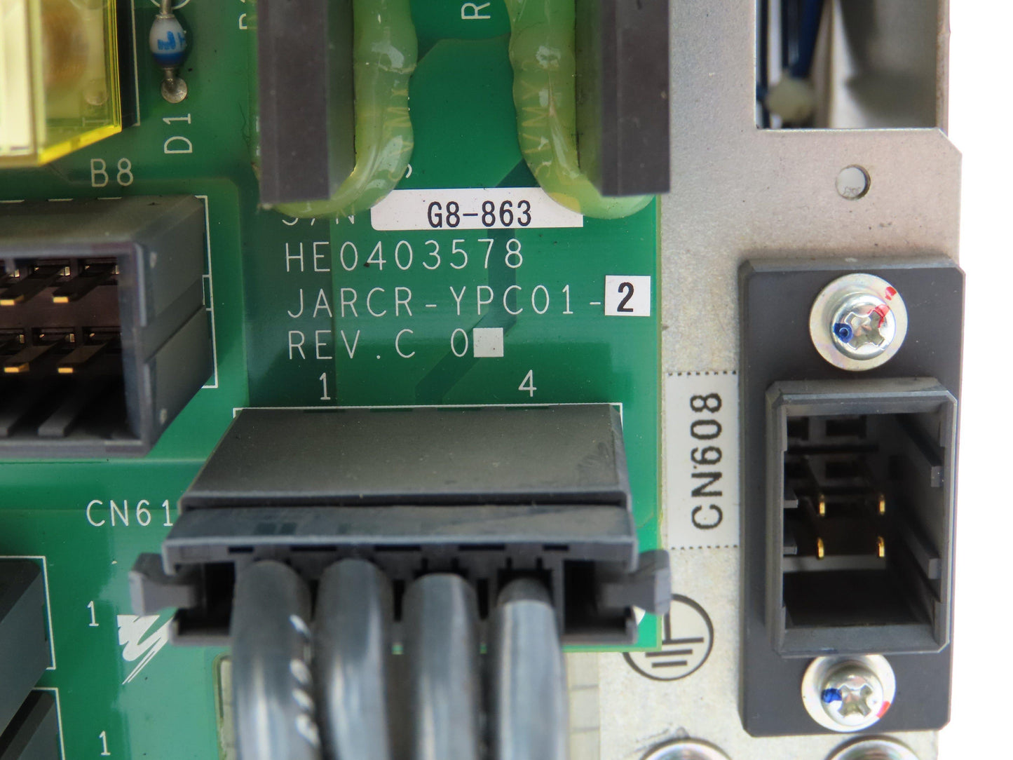 Yaskawa JARCR-YPC01-2 Robot Servo Power Supply Contactor Relay