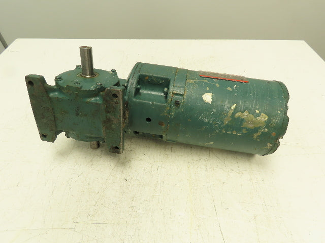 Dodge Reliance FB56WM16A Gearmotor 50:1 Reducer 3/4Hp 460V 3PH 56C Dual Output