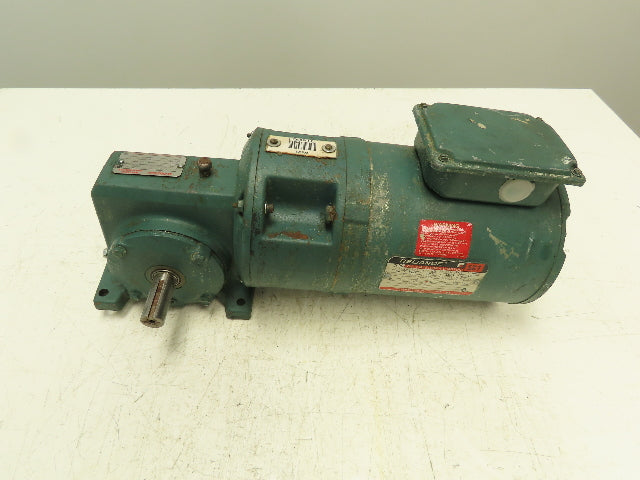 Dodge Reliance FB56WM16A Gearmotor 50:1 Reducer 3/4Hp 460V 3PH 56C Dual Output