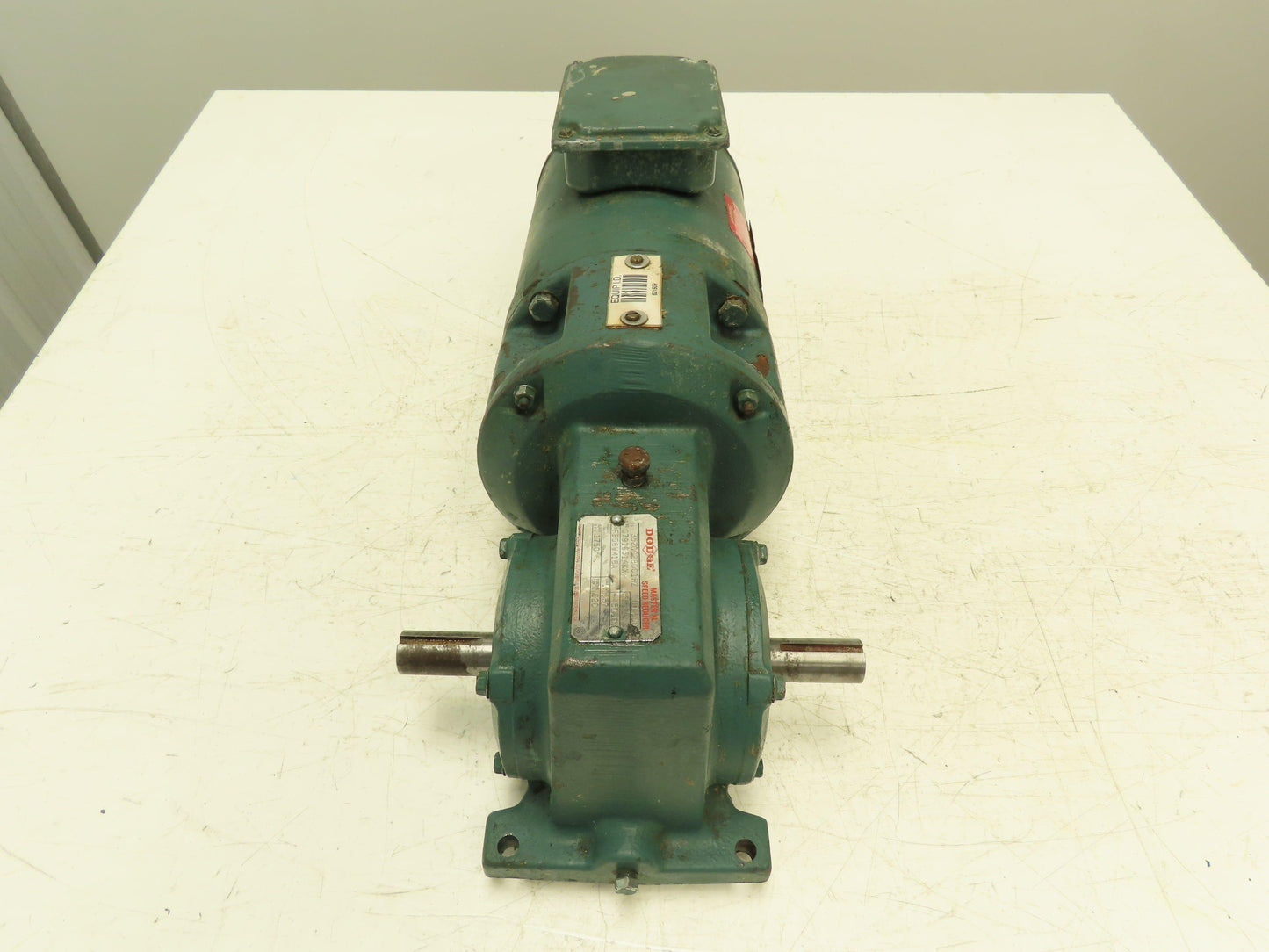 Dodge Reliance FB56WM16A Gearmotor 50:1 Reducer 3/4Hp 460V 3PH 56C Dual Output