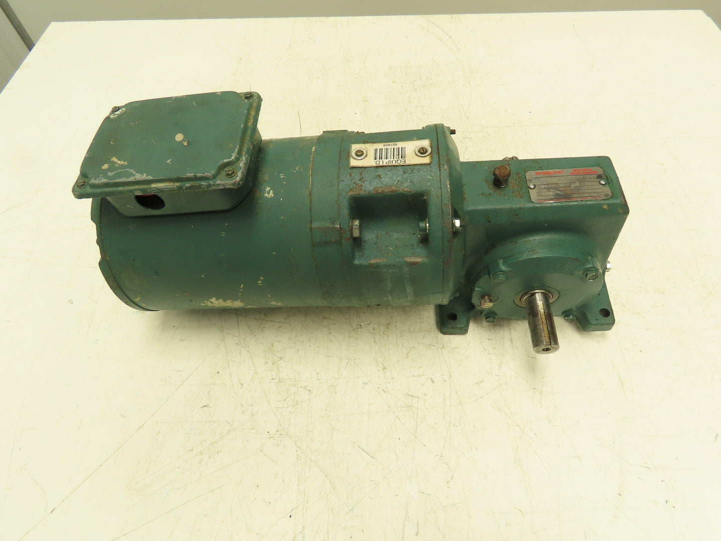 Dodge Reliance FB56WM16A Gearmotor 50:1 Reducer 3/4Hp 460V 3PH 56C Dual Output