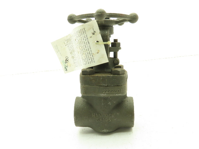 Hancock 1-1/4-950S-4 Manual Wedge Gate Valve 1-1/4" NPT Threaded Class 800