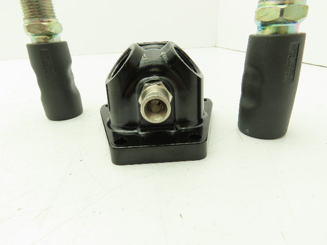 Prevost ISI 068203WK Compressed Air Manifold 1/2" FNPT Coupler Drain 1/4"