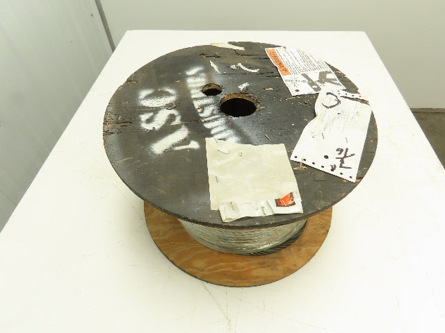 7/16"x 160' Steel Wire Rope Crane Hoist Winch Lifting Cable 6x37 WC