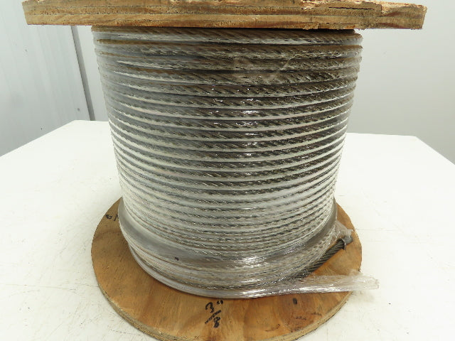 3/8"x 480' Steel Wire Rope Crane Hoist Winch Lifting Cable Grade 2160