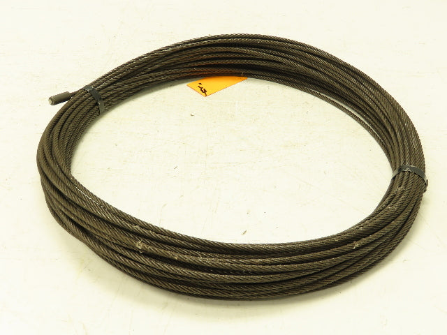 1/4"x 200' Steel Wire Rope Winch Hoist Lifting Cable
