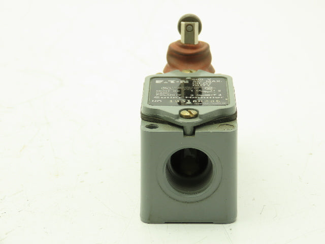 Eaton Cutler Hammer 10316H285 Limit Switch Side Roller 600V AC Max 1 NO 1 NC