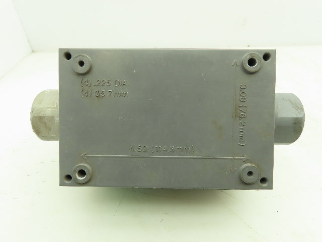 Allen Bradley 800R-2HW4R Pushbutton Control Station 4X Haz Loc Sealed Enclosure