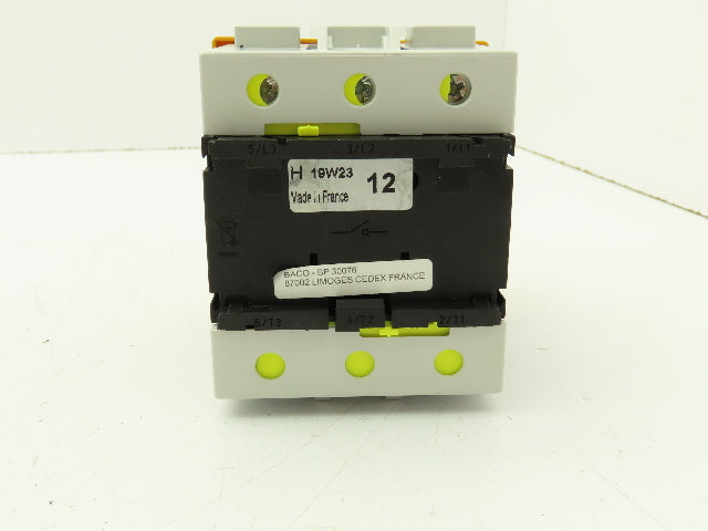 Baco 172500 Rotary Isolating Disconnect Switch 100A 3 Pole 690V Panel Mount