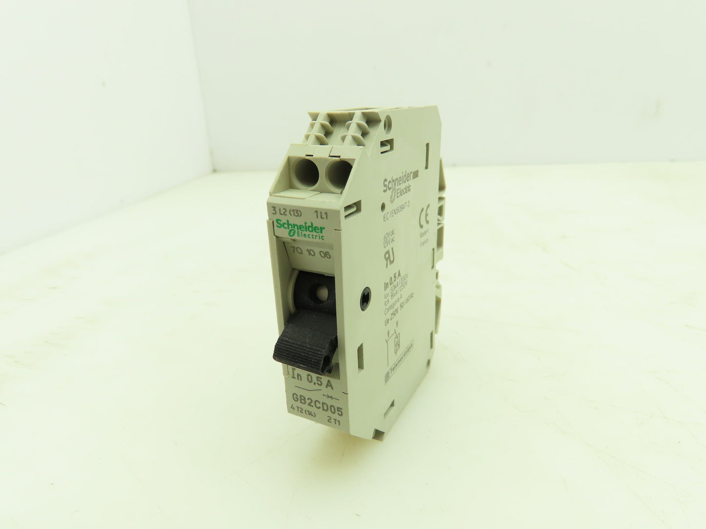 Schneider Electric GB2CD05 Circuit Breaker 0.5A Thermal Magnetic TeSys