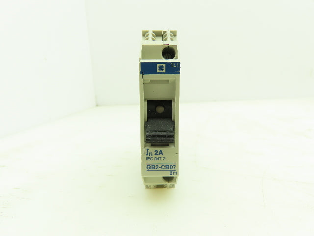 Telemecanique GB2CB07 Circuit Breaker 2A 60VDC 277VAC Thermal Magnetic TeSys