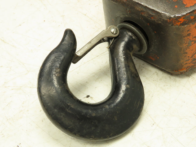 2 Ton Single Sheave Crane Hoist Swivel Hook Snatch Block 4000 Lb Load