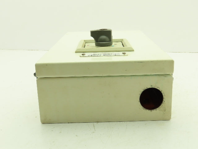 Metasol EBS103C LSIS Circuit Breaker 75A 3 Pole 125AF 480V 18x10x5" Enclosure