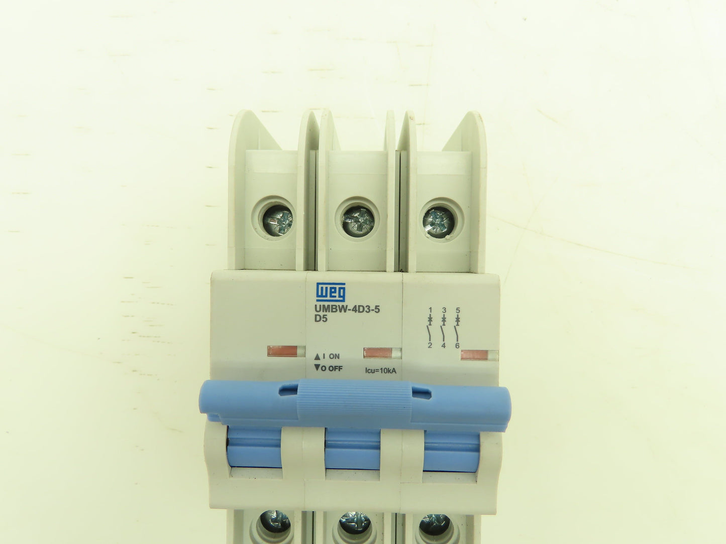 Weg UMBW-4D3-5D5 Circuit Breaker 240VAC 10kA 35-63A 3 Pole
