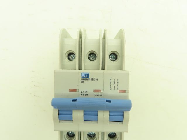 Weg UMBW-4D3-5D5 Circuit Breaker 240VAC 10kA 35-63A 3 Pole