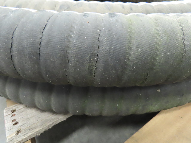 Jason 4470 Dry Bulk Material Suction Hose 3" ID x 50' Gum Rubber 75 PSI